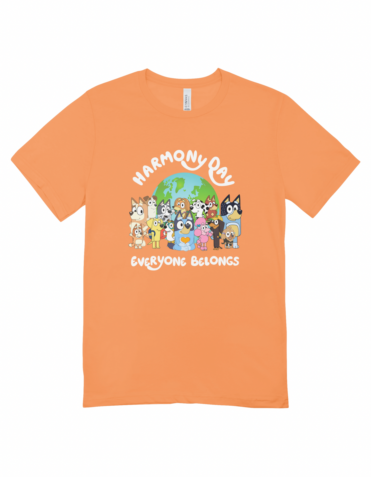 Harmony Day Bluey T-Shirt 🧡